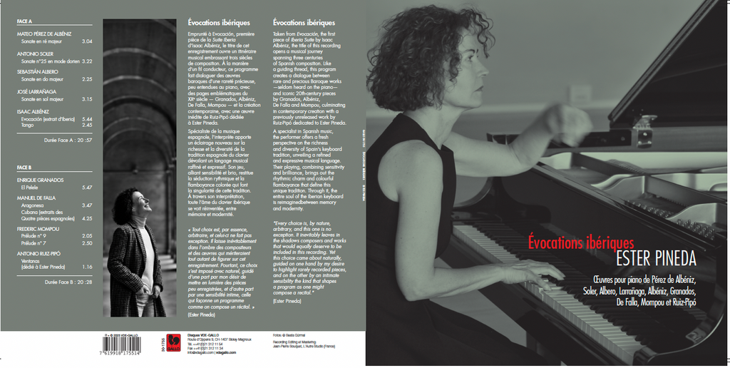 VINIL - Signed copy of the new album "Évocations Ibériques"