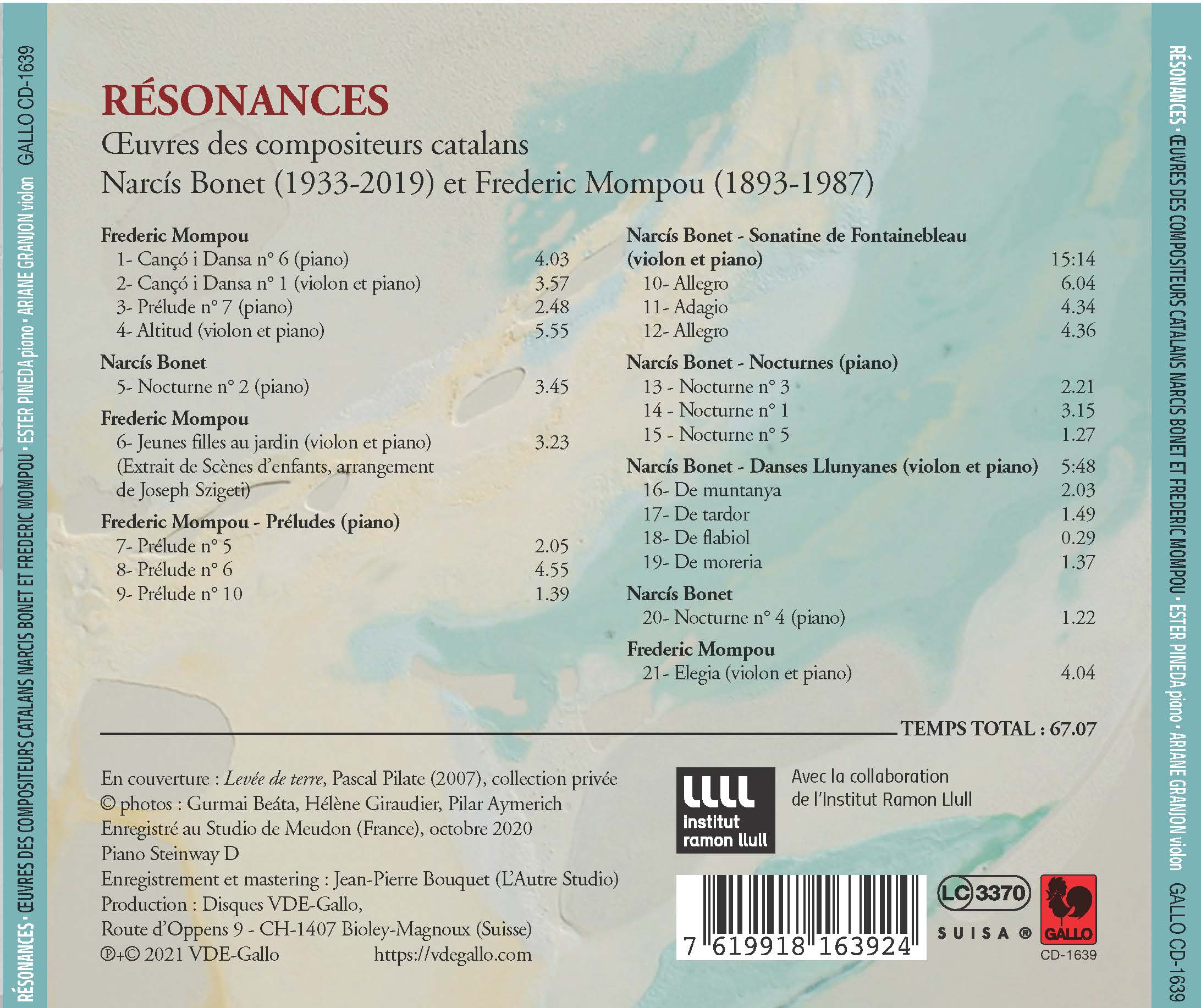 CD Résonances