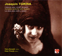 CD Joaquín Turina L'œvre pour violon et piano